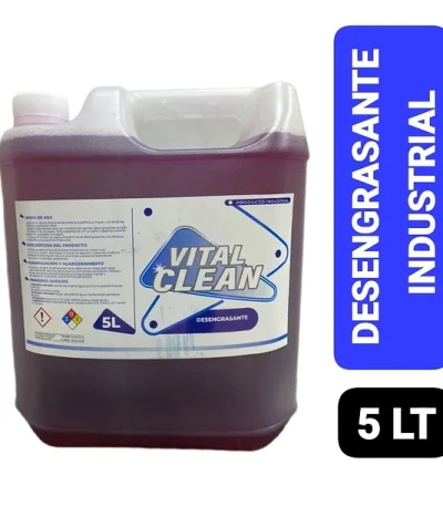 desengrasante industrial vital clean 5litros