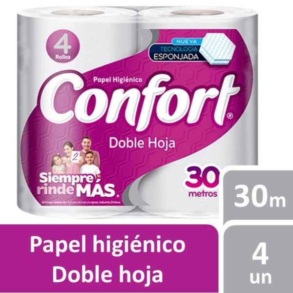 papel higiénico premium swan 4 unidades de 50 metros