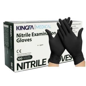 guante nitrilo kingfa sin polvo 100 unidades