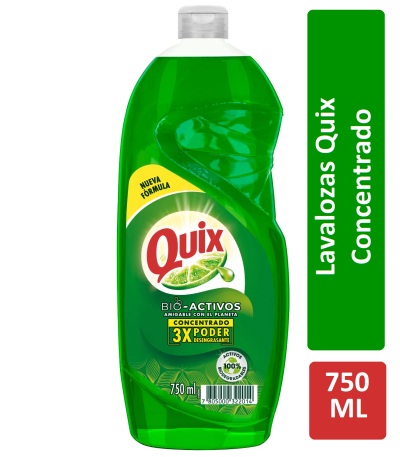 lavalozas quix concentrado bio activos 750 ml