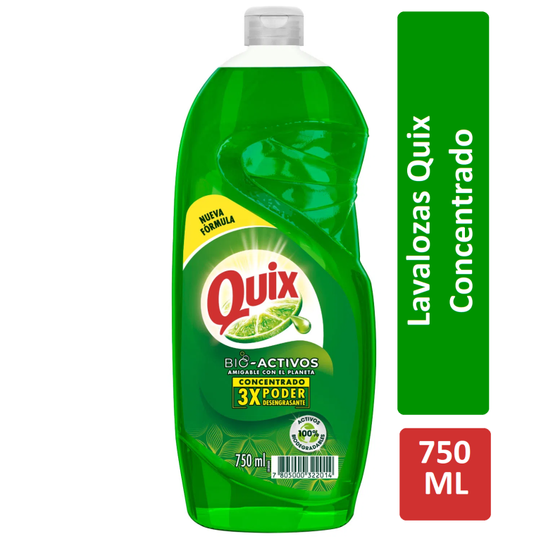 lavalozas quix concentrado bio activos 750 ml
