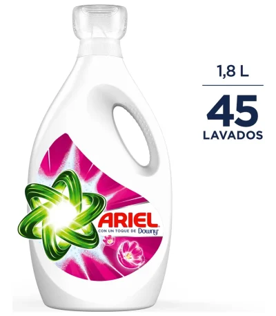 detergente concentrado liquido ariel toque downy – 1,8 litros