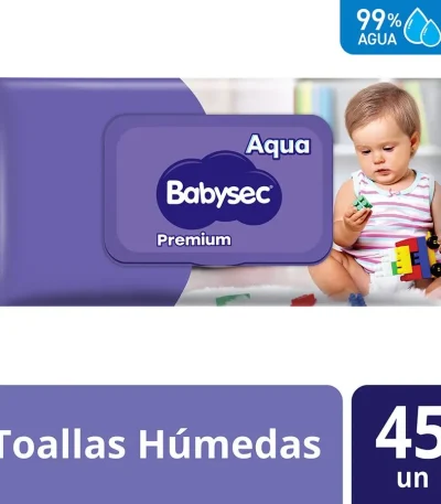 toallitas húmedas babysec premium 45u