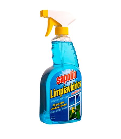 limpiavidrios gatillo sapolio 650ml