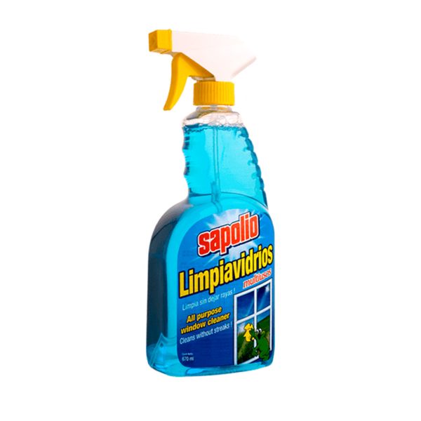 limpiavidrios gatillo sapolio 650ml