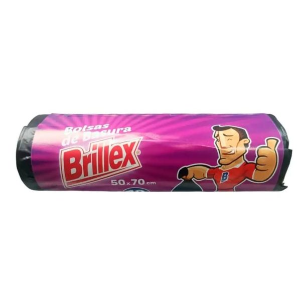 bolsa de basura brillex 50x70 10u