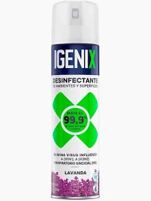 desinfectante ambiental aerosol igenix 360cc